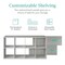 Best Choice Products 8-Cube Bookshelf, 11in Display Storage System, Organizer w/ Removable Back Panels